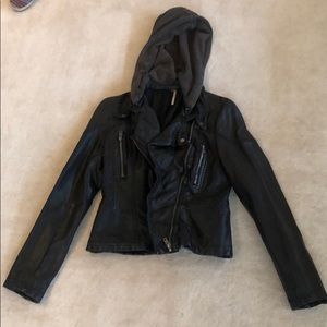 Free People Leather Jacket